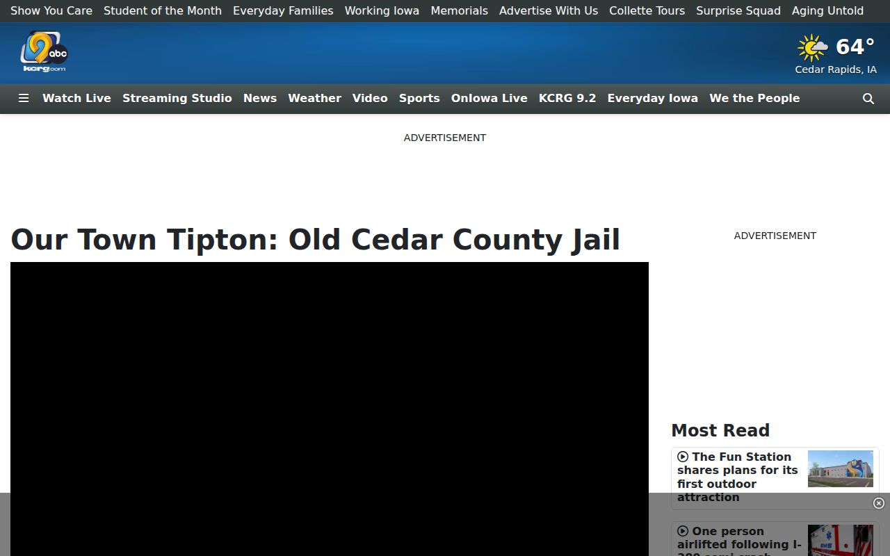 Historic Tipton jail and criminal record context